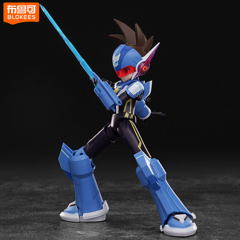 Model Kit Ultraman Zero - Figura de Ação Original Blokees ROCKMAN,