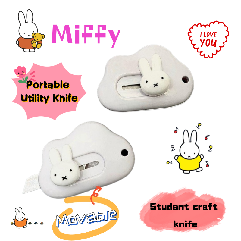 Model Kit Plastic - Faca artística Miffy, criativa e personalizada,