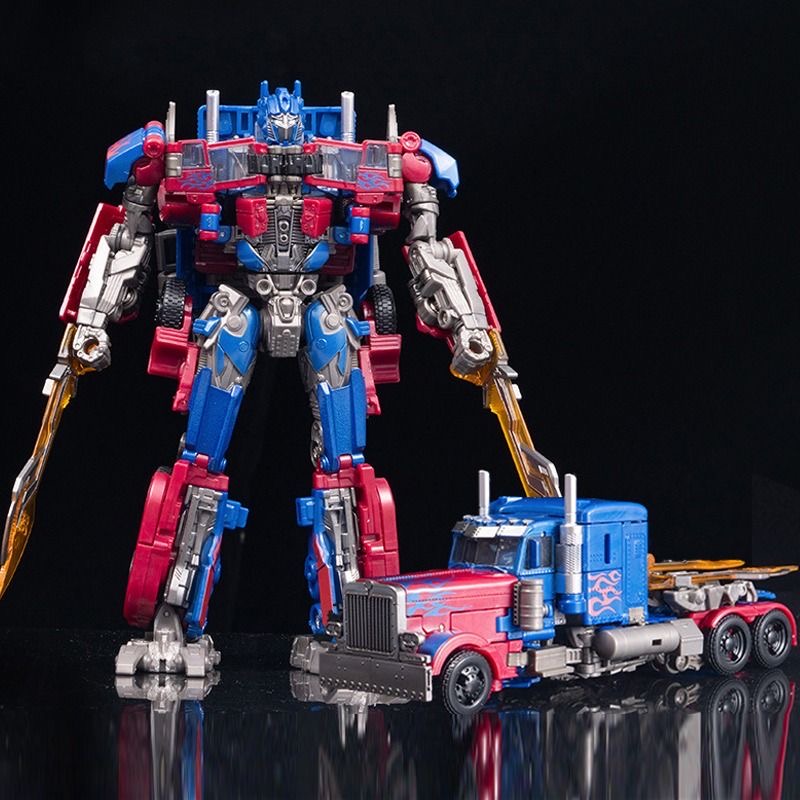 Model Kit Optimus - Brinquedos de Transformação JiaLeHuang 8801 Optimus