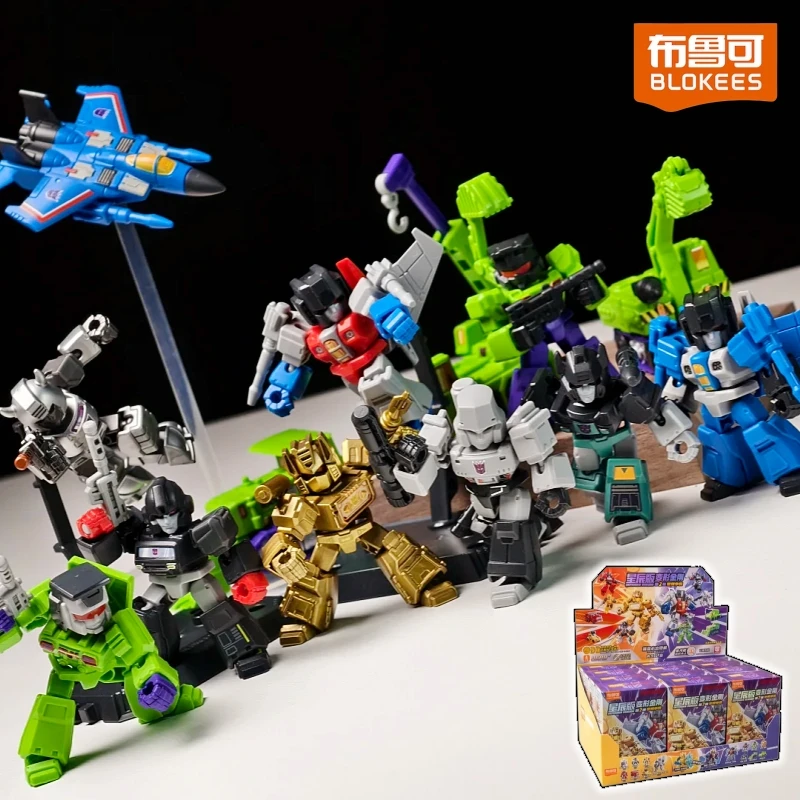Model Kit Optimus - Blocos de Montar Articulados Hot Blokees
