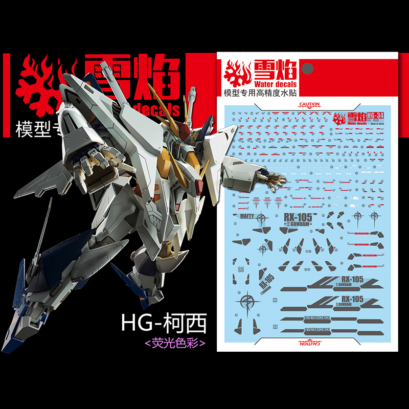 Model Kit Decals - Modelo decalques corrediça de água decalques