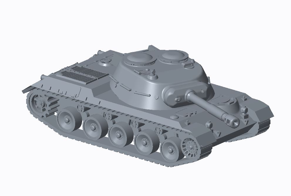 Model Kit Zoid - Kit modelo tanque leve, escala 1/144,