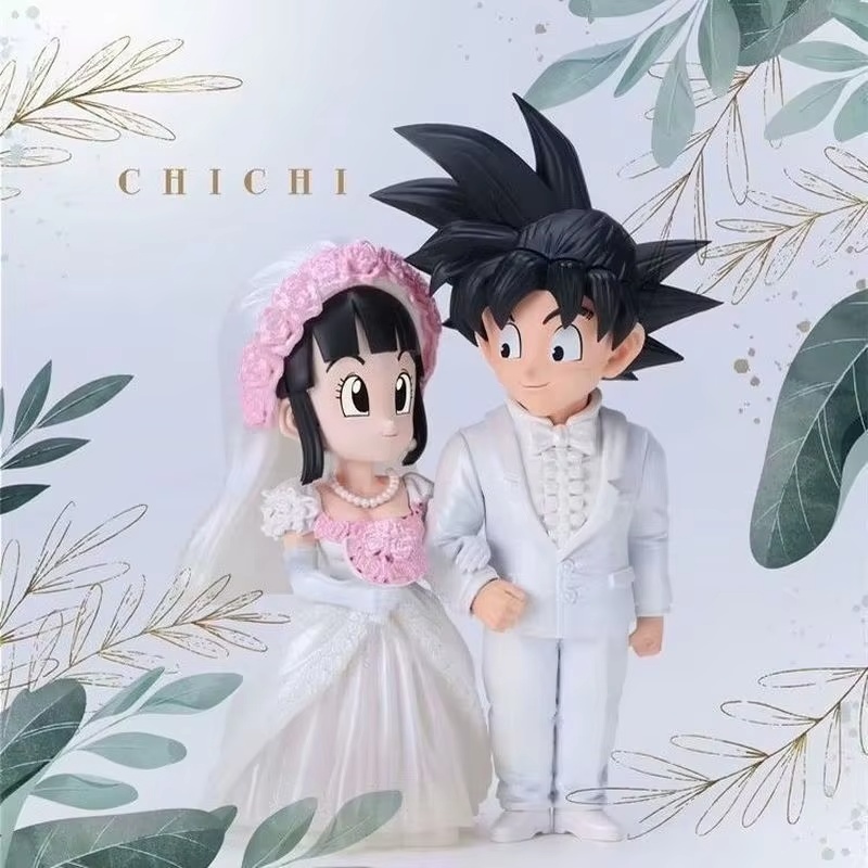 Model Kit Zoid - Son goku e chichi casamento mariage