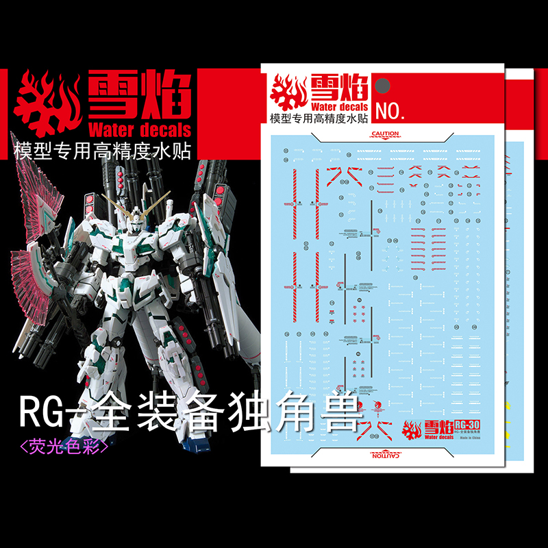 Model Kit Decals - Modelo decalques corrediça de água decalques
