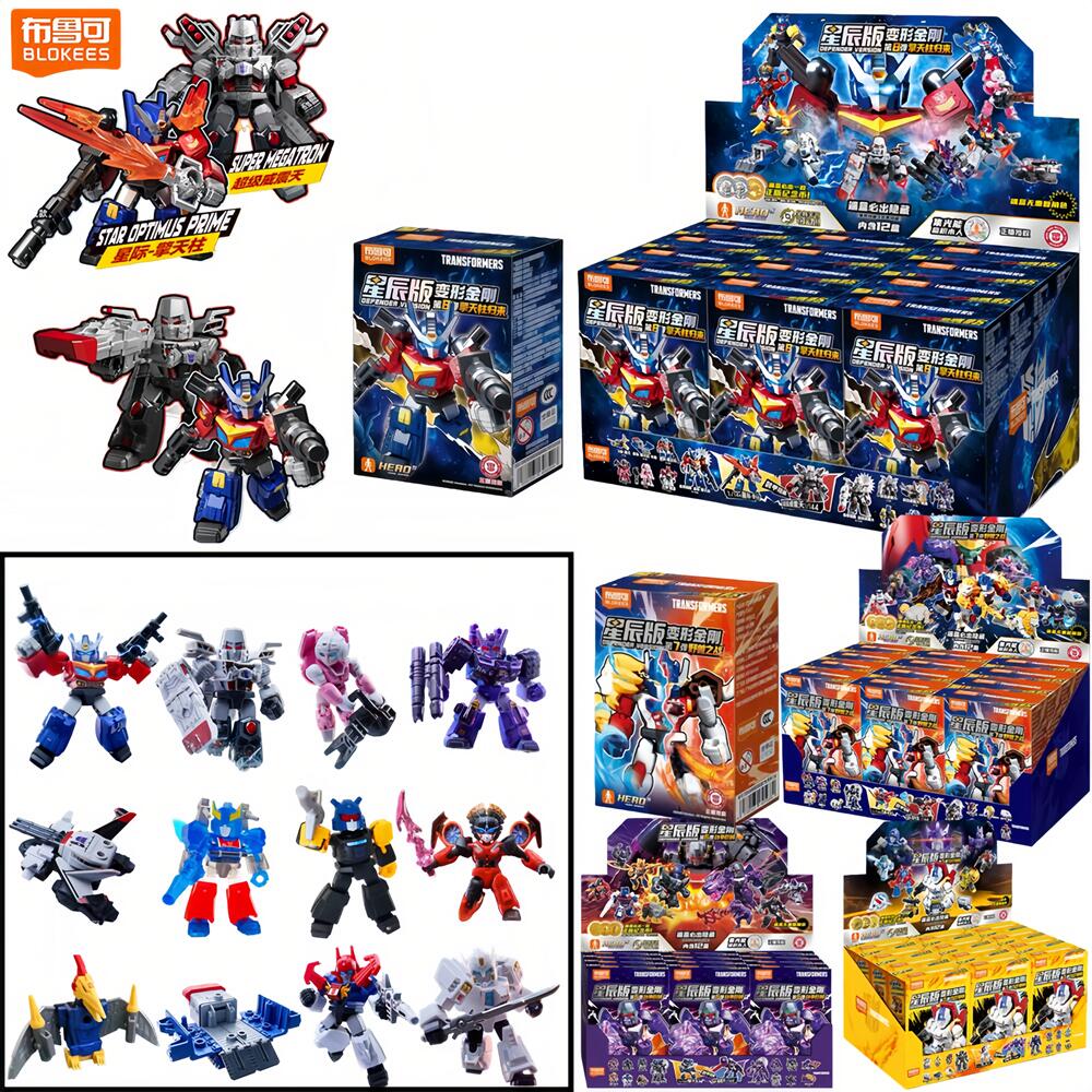 Model Kit Optimus - NOVO Blokees Transformers Versão 8 Megatron
