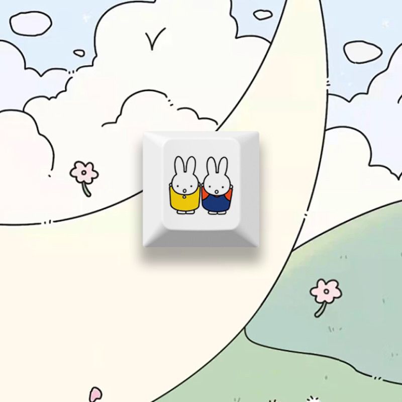 Novo Keycap de Coelho Miffy em - Model Kit Plastic avaliação e preço