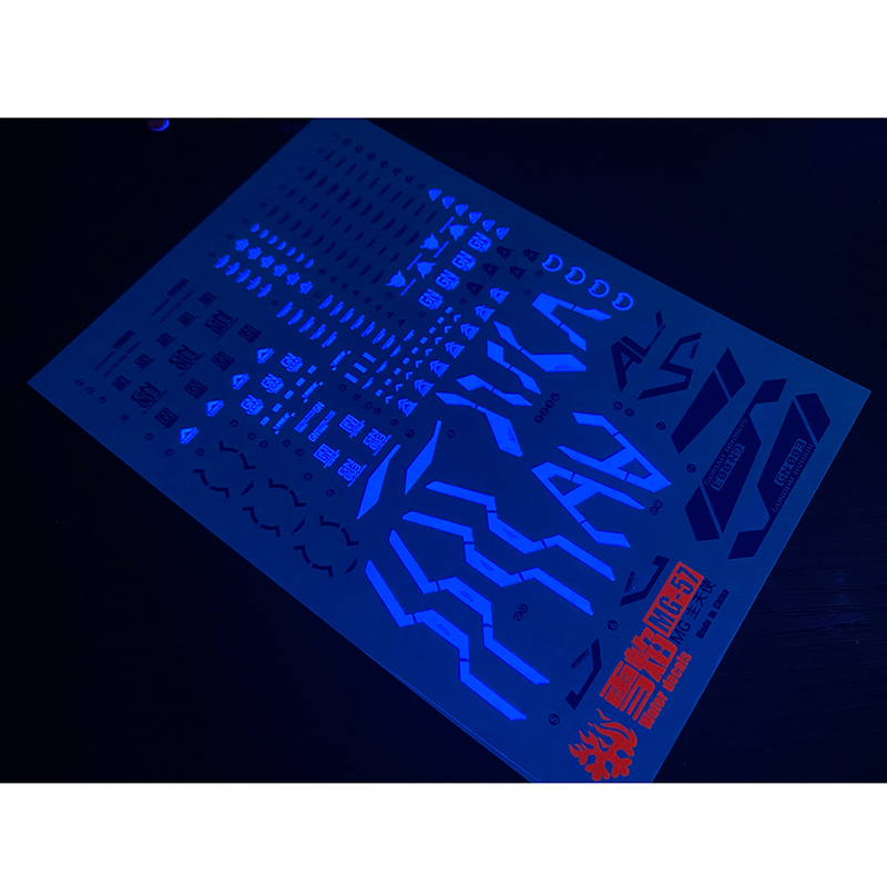 Autocolantes fluorescentes par - Model Kit Decals avaliação e preço
