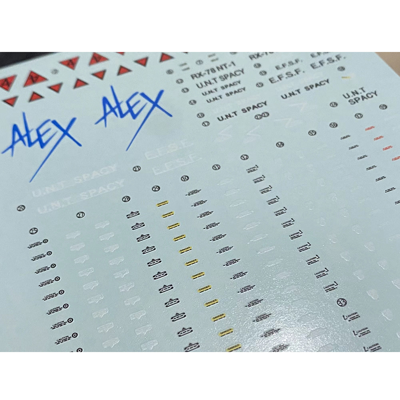 Modelo decalques corrediça de  - Model Kit Decals avaliação e preço