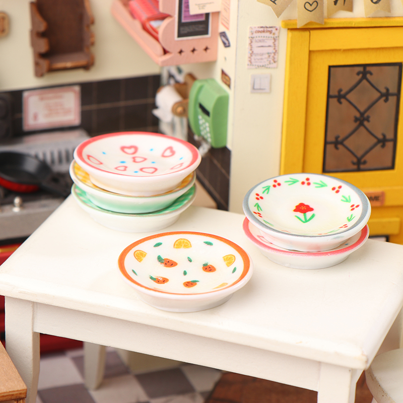 5 pçs 1/12 casa de bonecas min - Model Kitchen Set avaliação e preço