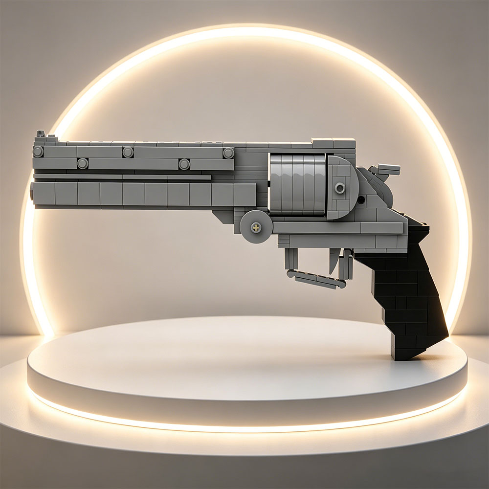 Blocos de Montar MOC: Modelo d - Model Kit Revolver avaliação e preço