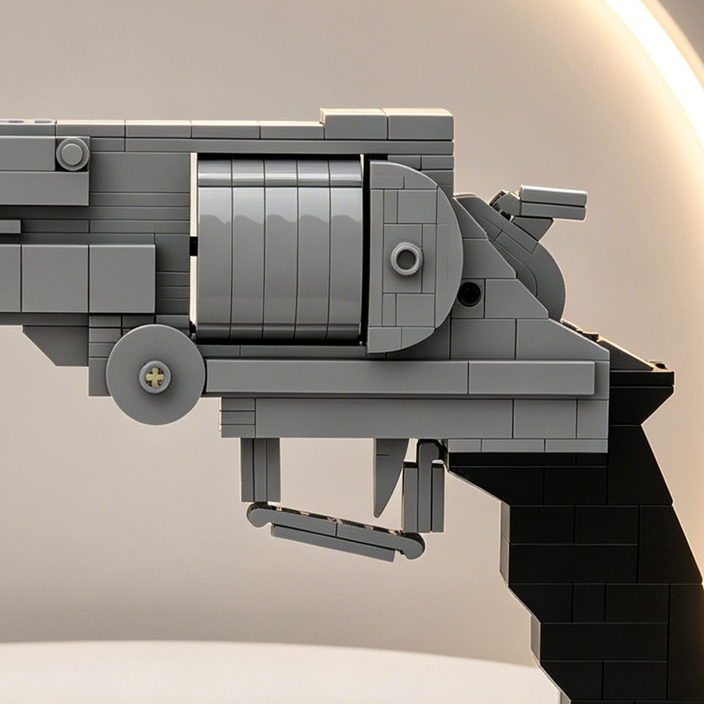 Blocos de Montar MOC: Modelo d - Model Kit Revolver avaliação e preço