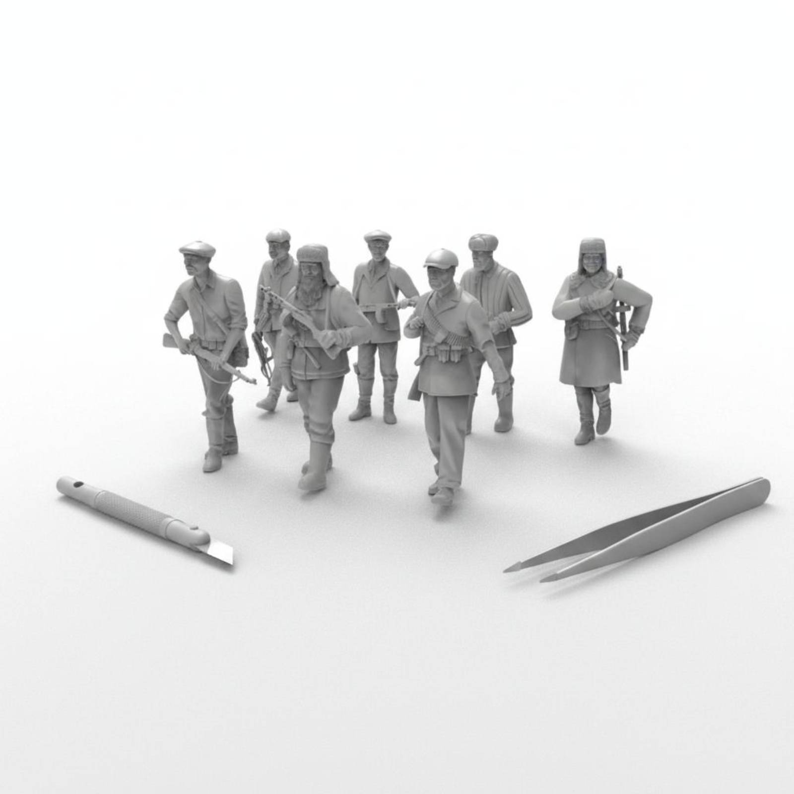 Kit de Modelos de Soldados da  - Model Kit Figures avaliação e preço