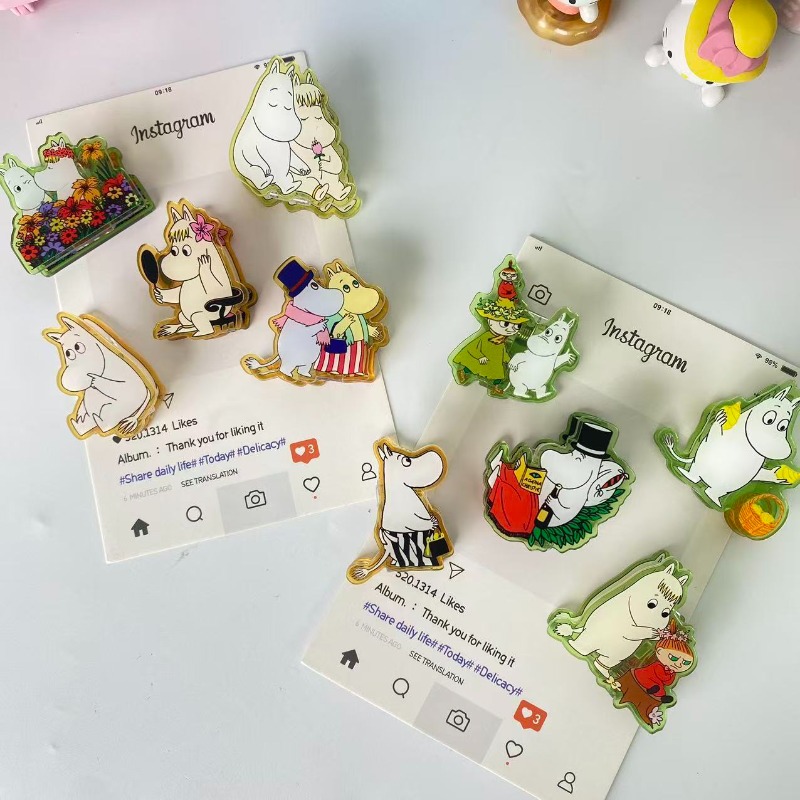 Clipe de armazenamento Moomin: - Model Kit Plastic avaliação e preço