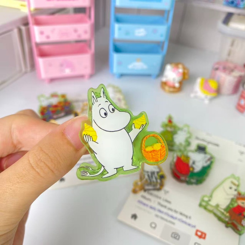 Clipe de armazenamento Moomin: - Model Kit Plastic avaliação e preço