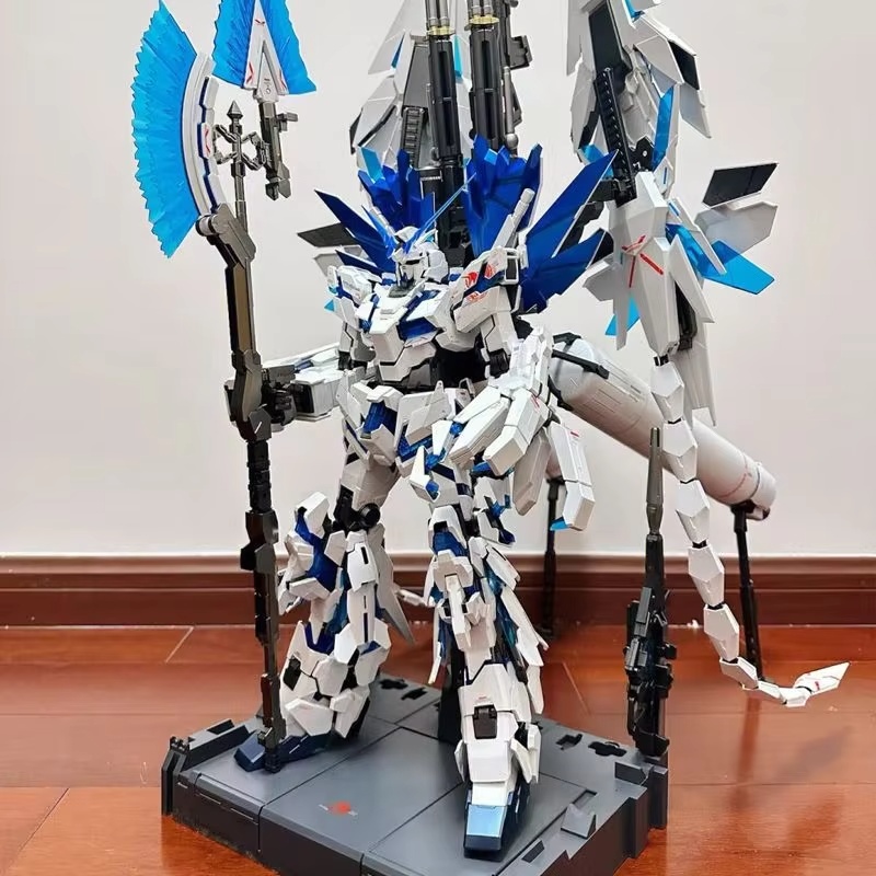 Em Estoque HG 1/144 RX-0 Unico - Model Kit Unicorn avaliação e preço