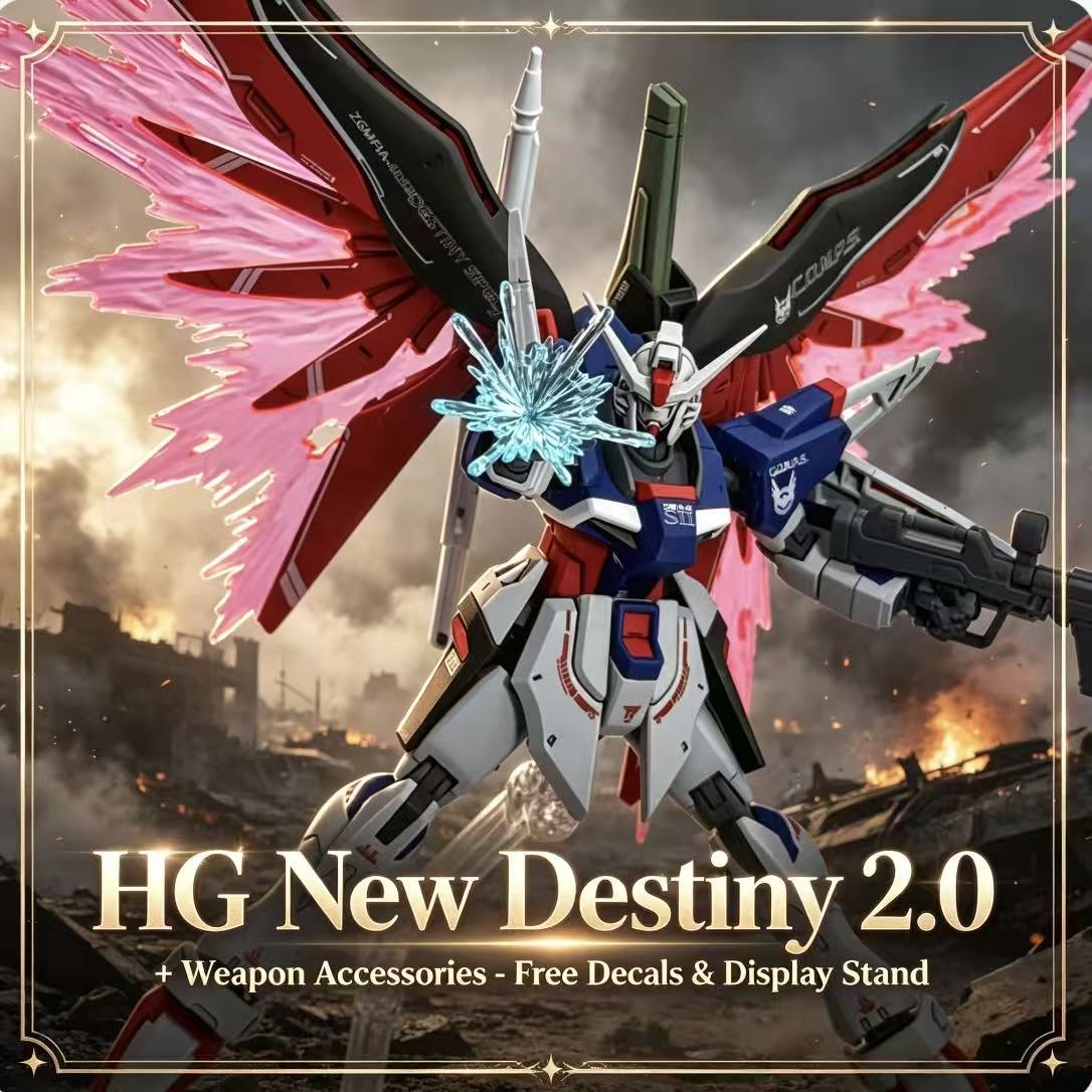 224 HG 1/144 Destiny Spec II F - Model Kit Non Gundam avaliação e preço