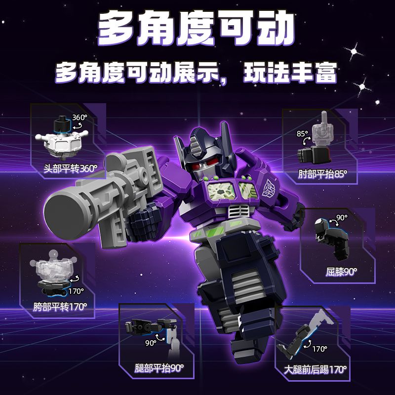 Novo blokees anime figura tran - Model Kit Optimus avaliação e preço