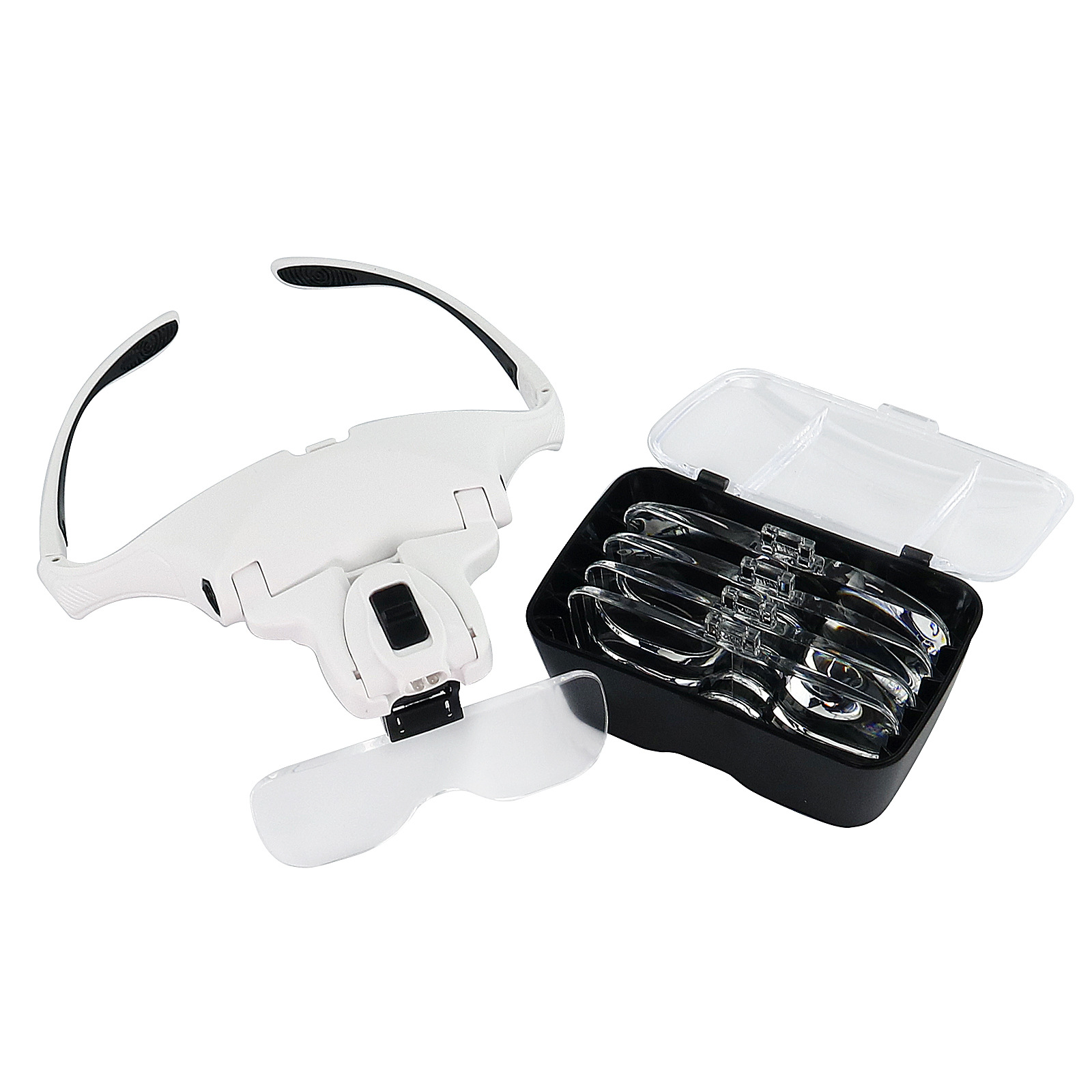 1.0x 1.5x 2.0x 2.5x 3.5x ajust - Magnifier With Light avaliação e preço