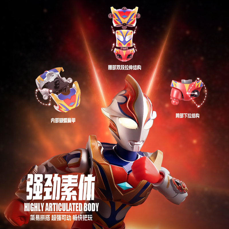 Buluke Ultraman Zero Boneco de - Model Kit Ultraman Zero avaliação e preço