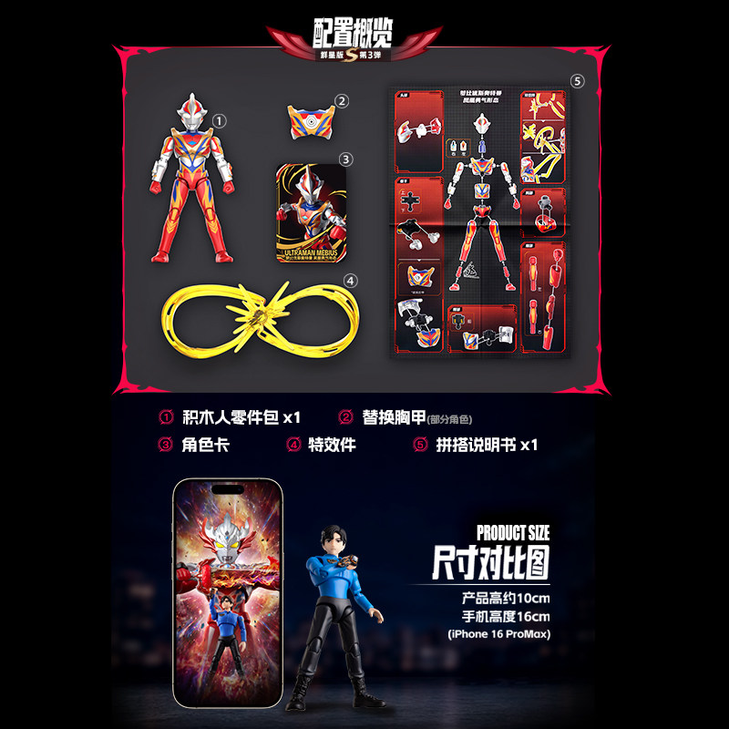 Buluke Ultraman Zero Boneco de - Model Kit Ultraman Zero avaliação e preço