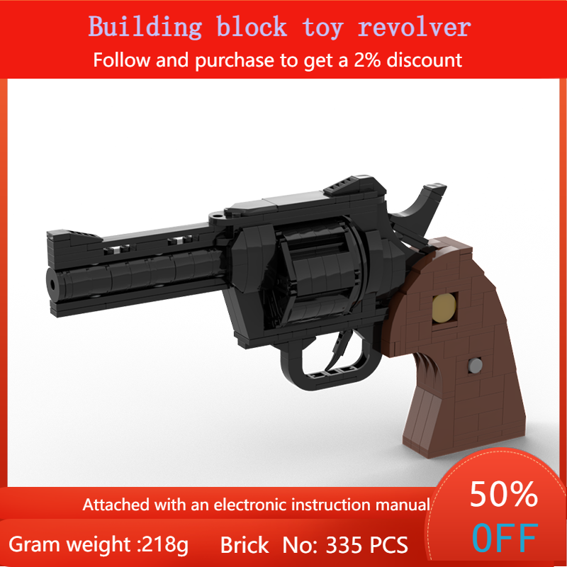 Modelo de Brinquedo de Blocos  - Model Kit Revolver avaliação e preço