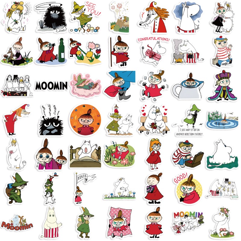Novo Kit de Adesivos Moomin Va - Model Kit New avaliação e preço